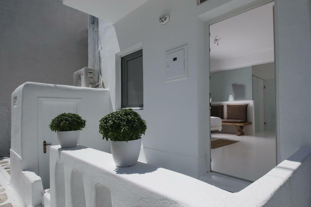 Arktos White Apartments Mykonos Town エクステリア 写真